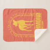 Ted Lasso | AFC Richmond Gold Arted Logo Sherpadecke (Vorderseite (Horizontal))