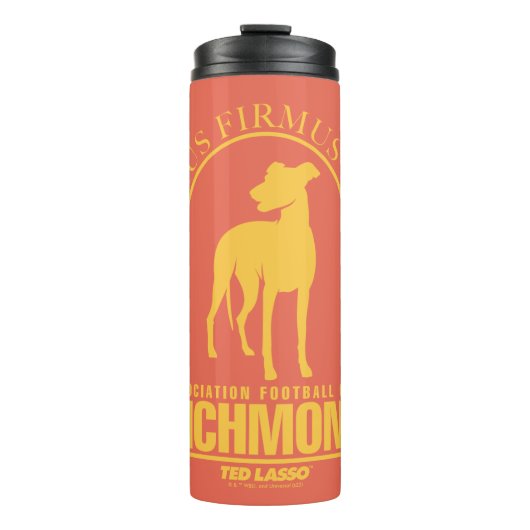 Ted Lasso | AFC Richmond Gold Arted Logo Thermosbecher (Vorderseite)