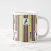 Ted Lasso | AFC Richmond Logo Streifenmuster Jumbo-Tasse (Rechts)
