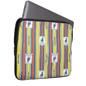 Ted Lasso | AFC Richmond Logo Streifenmuster Laptopschutzhülle (Vorne Rechts)