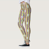 Ted Lasso | AFC Richmond Logo Streifenmuster Leggings (Links)