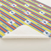 Ted Lasso | AFC Richmond Logo Streifenmuster Sherpadecke (3/4)