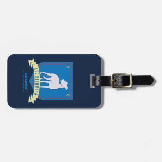 Ted Lasso | AFC Richmond Team Logo Gepäckanhänger (Vorderseite horizontal)