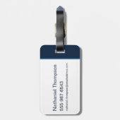 Ted Lasso | AFC Richmond Team Logo Gepäckanhänger (Rückseite vertikal)