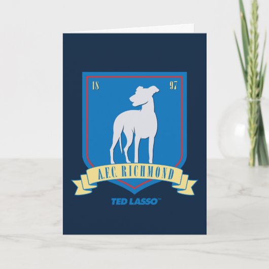 Ted Lasso | AFC Richmond Team Logo Karte (Vorderseite)