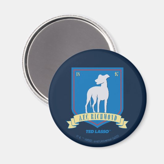 Ted Lasso | AFC Richmond Team Logo Magnet (Vorderseite/Rückseite)