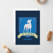 Ted Lasso | AFC Richmond Team Logo Mitteilungskarte (Vorderseite/Rückseite Beispiel)