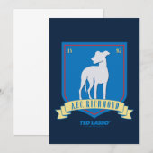 Ted Lasso | AFC Richmond Team Logo Mitteilungskarte (Vorne/Hinten)