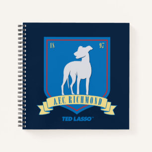 Ted Lasso AFC Richmond Team Logo Notizblock