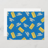 Ted Lasso | Believe Sign and Ball Toss Pattern Postkarte (Vorne/Hinten)