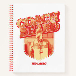Ted Lasso   Coach Beard Badge Notizblock