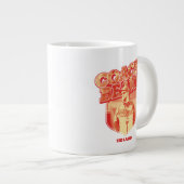 Ted Lasso | Coach Beat Abzeichen Jumbo-Tasse (Vorderseite Rechts)