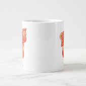 Ted Lasso | Coach Beat Abzeichen Jumbo-Tasse (Vorderseite)