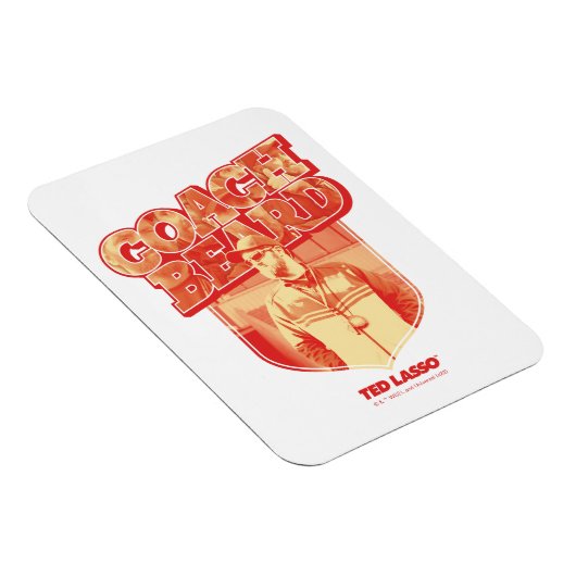 Ted Lasso | Coach Beat Abzeichen Magnet (Rechte Seite)