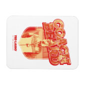 Ted Lasso | Coach Beat Abzeichen Magnet (Horizontal)