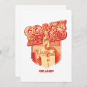 Ted Lasso | Coach Beat Abzeichen Mitteilungskarte (Vorne/Hinten)