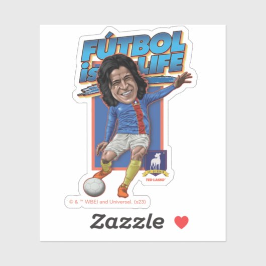 Ted Lasso | Dani Rojas Bobblehad Aufkleber (Blatt)