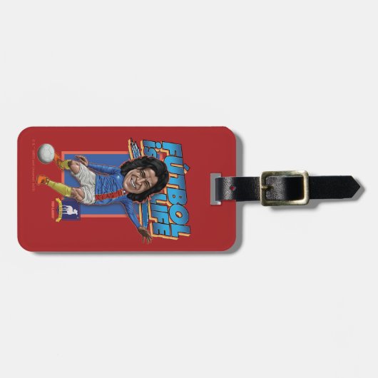 Ted Lasso | Dani Rojas Bobblehad Gepäckanhänger (Vorderseite horizontal)