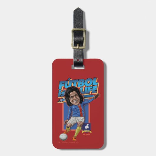 Ted Lasso | Dani Rojas Bobblehad Gepäckanhänger (Vorderseite vertikal)