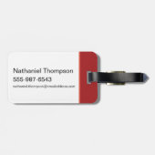 Ted Lasso | Dani Rojas Bobblehad Gepäckanhänger (Rückseite horizontal)