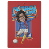 Ted Lasso | Dani Rojas Bobblehad Klemmbrett (Rückseite)