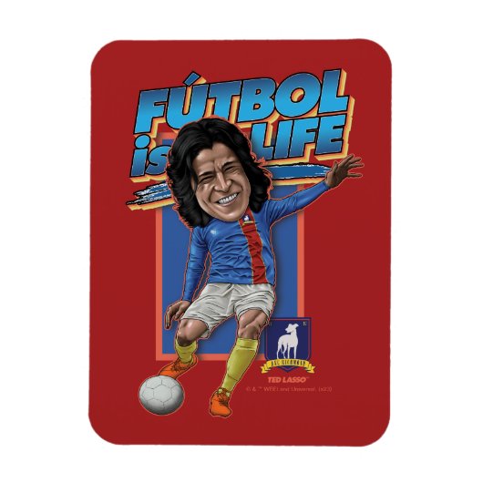 Ted Lasso | Dani Rojas Bobblehad Magnet (Vertikal)