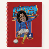 Ted Lasso | Dani Rojas Bobblehad Notizblock (Vorderseite)