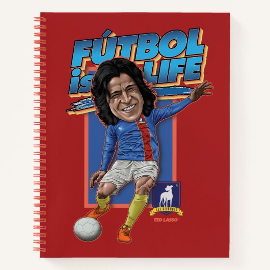 Ted Lasso | Dani Rojas Bobblehad Notizblock (Vorderseite)