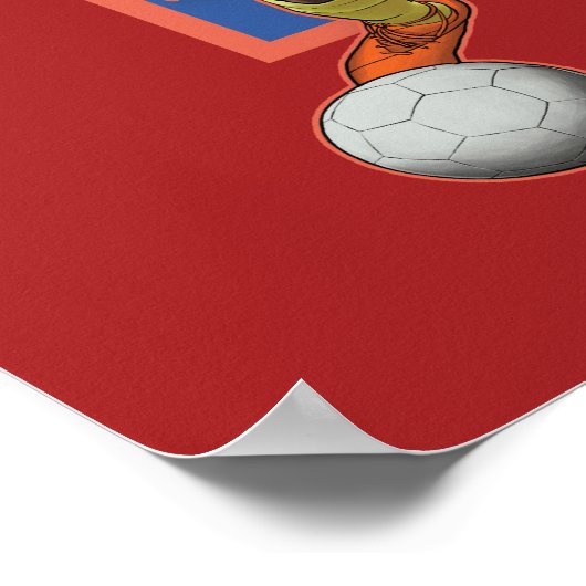 Ted Lasso | Dani Rojas Bobblehad Poster (Ecke)