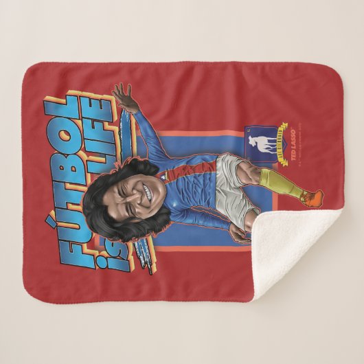 Ted Lasso | Dani Rojas Bobblehad Sherpadecke (Vorderseite (Horizontal))