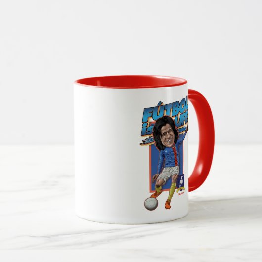 Ted Lasso | Dani Rojas Bobblehad Tasse (VorderseiteRechts)