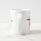 Ted Lasso | Dani Rojas Fútbol is Life Jumbo-Tasse (Rückseite)