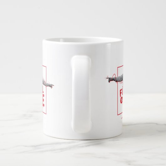 Ted Lasso | Dani Rojas Fútbol is Life Jumbo-Tasse (Rückseite)