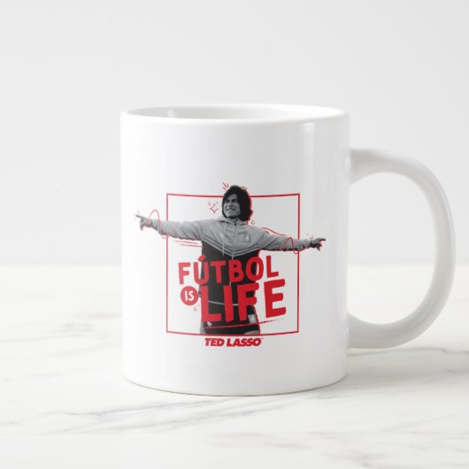 Ted Lasso | Dani Rojas Fútbol is Life Jumbo-Tasse (Rechts)