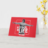 Ted Lasso | Dani Rojas Fútbol is Life Karte (Gelbe Blume)