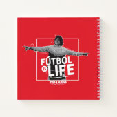 Ted Lasso | Dani Rojas Fútbol is Life Notizblock (Rückseite)