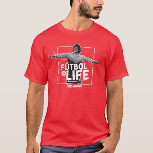 Ted Lasso | Dani Rojas Fútbol is Life T-Shirt (Vorderseite)