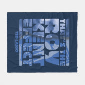 Ted Lasso | Das ist der Roy Kent Effekt Fleecedecke (Vorderseite (Horizontal))