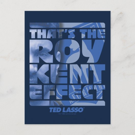 Ted Lasso | Das ist der Roy Kent Effekt Postkarte (Vorderseite)