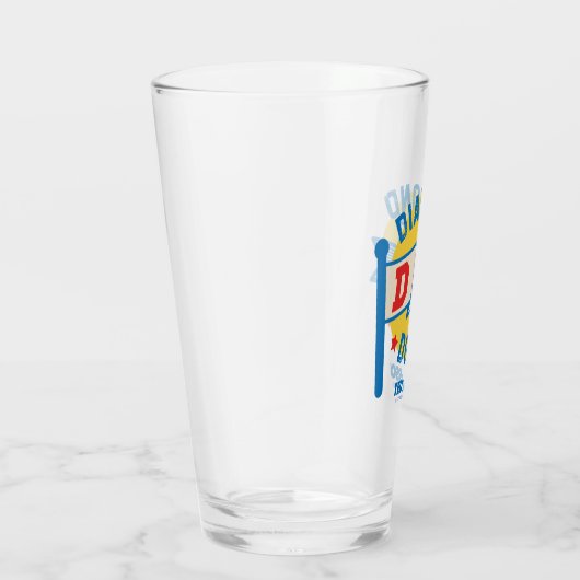 Ted Lasso | Diamond Dogs Pennant Graphic Glas (Rechts)