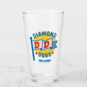 Ted Lasso | Diamond Dogs Pennant Graphic Glas (Vorderseite)