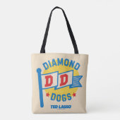Ted Lasso | Diamond Dogs Pennant Graphic Tasche (Rückseite)