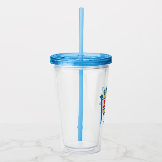 Ted Lasso | Diamond Hogs Pennant Graphic Acryltrinkbecher (Rechts)