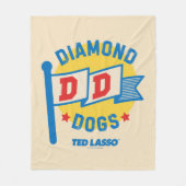 Ted Lasso | Diamond Hogs Pennant Graphic Fleecedecke (Vorderseite)