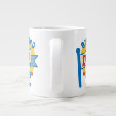 Ted Lasso | Diamond Hogs Pennant Graphic Jumbo-Tasse (Rückseite)