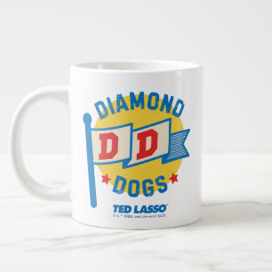 Ted Lasso Diamond Hogs Pennant Graphic Jumbo-Tasse