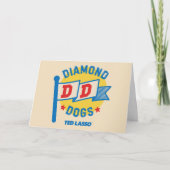Ted Lasso | Diamond Hogs Pennant Graphic Karte (Vorderseite)