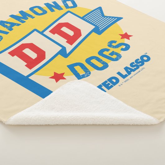 Ted Lasso | Diamond Hogs Pennant Graphic Sherpadecke (3/4)