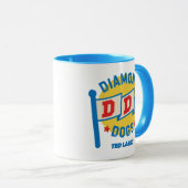 Ted Lasso | Diamond Hogs Pennant Graphic Tasse (VorderseiteRechts)