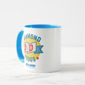 Ted Lasso | Diamond Hogs Pennant Graphic Tasse (Vorderseite Links)